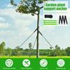 3Pcs 12In Tree Stake Kit Support for Leaning Tree Young Tree Staking Anchor Kit Support Reusable Tree Stake for Garden Plant Fix