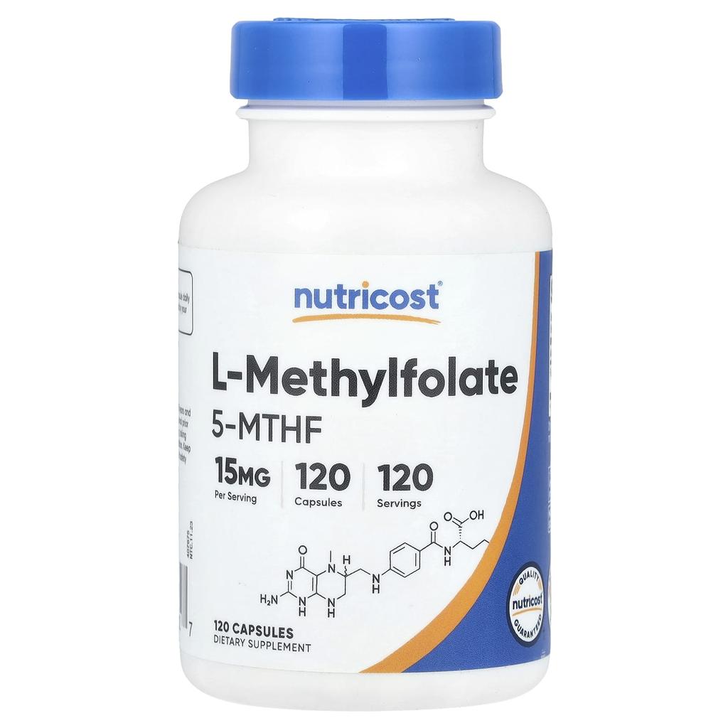 L-Methylfolate, 15Mg, 120 Capsules