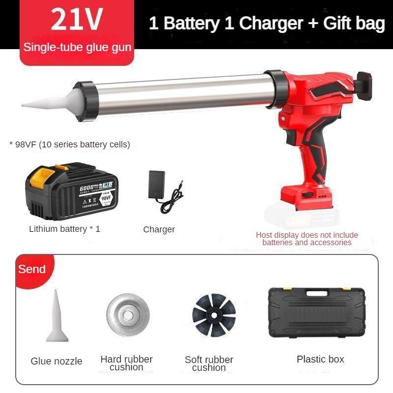 6-скоростной регулируемый автоматический электрический пистолет для стекла с зарядкой для горячего расплава клея машина бытовой портативный инструмент для косметических швов