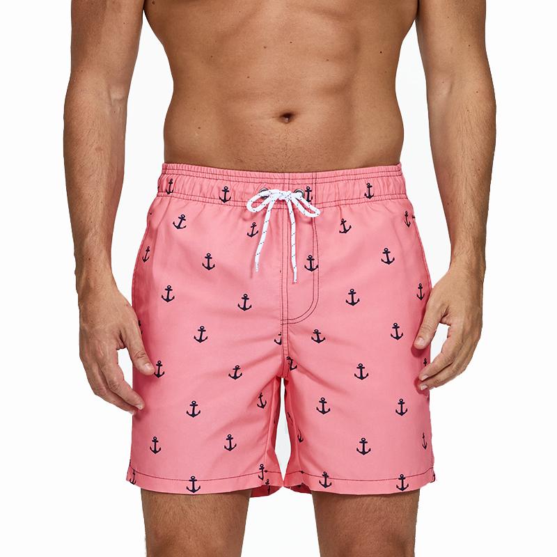 Бренд Escatch Летние Мужские Шорты Модные Полиэстер Быстросохнущие Board Shorts Мужские Спортивные Для Зала Купальник Пляжные Шорты Для Мужчины