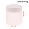 5/10/15/20/30/50/100G Frosted Glass Refillable Ointment Bottles Empty Cosmetic Jar Pot Eye Shadow Face Cream Container