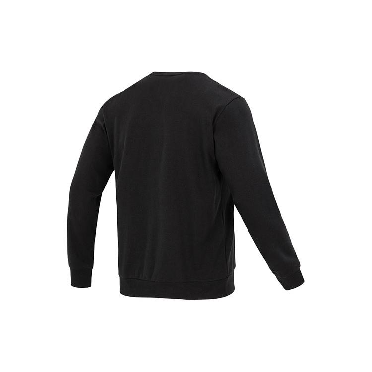 Adidas Sweatshirts Men's Black Crew Neck Moderate Regular IA6952