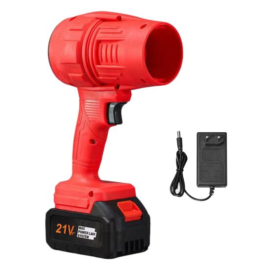 Cordless Lithium Turbo Blower Handheld Brushless Electric Blower 48V High-Power Industrial Fan for Car Drying Dust Removal And Outdoor Cleaning