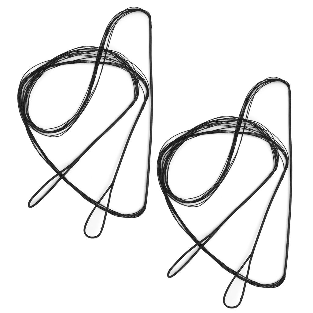 12 Strands Traditional Recurve Bow String Polyester Replace Bowstring Archery Accessory