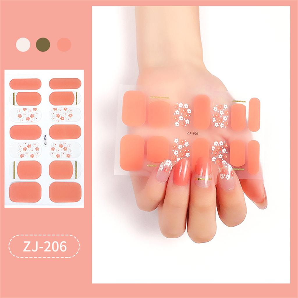 16 Strips Glitter Nail Wraps for Women Nail Polish Strips Self Adhesive Nail Polish Stickers Fingernail Manicure Sticker