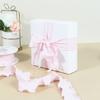 Craft Supplies Bouquet Decor Linseed Wrapping Yarn Band Wrinkled Cotton Ribbon Flower Packaging