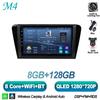Android 16 For Volkswagen Skoda Octavia 3 A7 2013-2018 Car Radio Stereo Head Unit Multimedia Video Player GPS Navigation 2K QLED