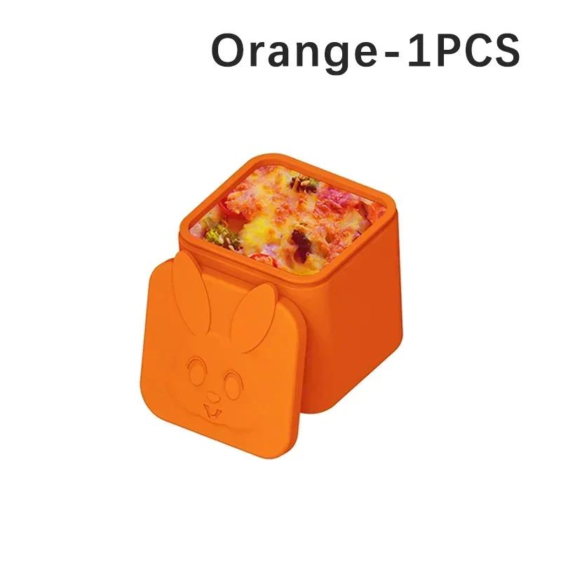 Silicone Salad Dressing Container Leakproof Sauce Cup Portable Lunch Box Dipping Condiment Storage Bottle for Office Travel