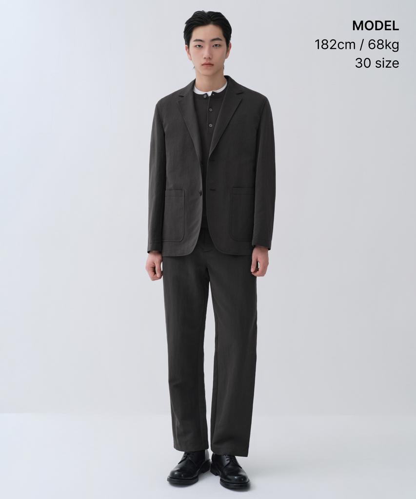 MUSINSA STANDARD [City Workers] Tapered Karmor Pants [Grey]