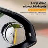 Слепое автомобильное зеркало 2 шт. присоска боковое автомобильное зеркало 360 широкоугольное заднее вспомогательное слепое зеркало для автомобиля