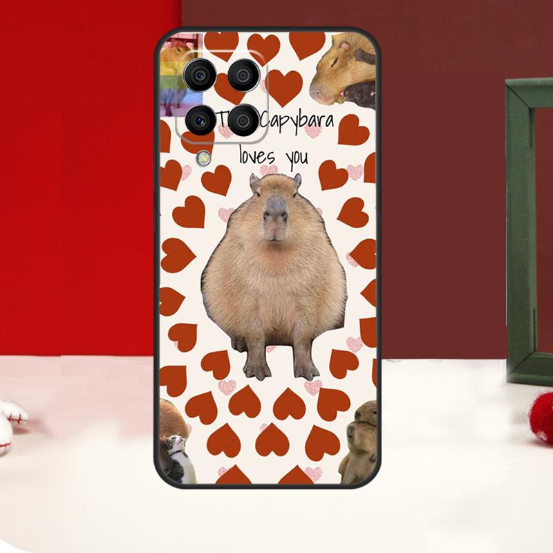 Funny Capybara Case For Samsung Galaxy M11 M21 M31 M14 M34 M54 M12 M32 M52 M15 M13 M16 M36 M56 M53 M35 M55