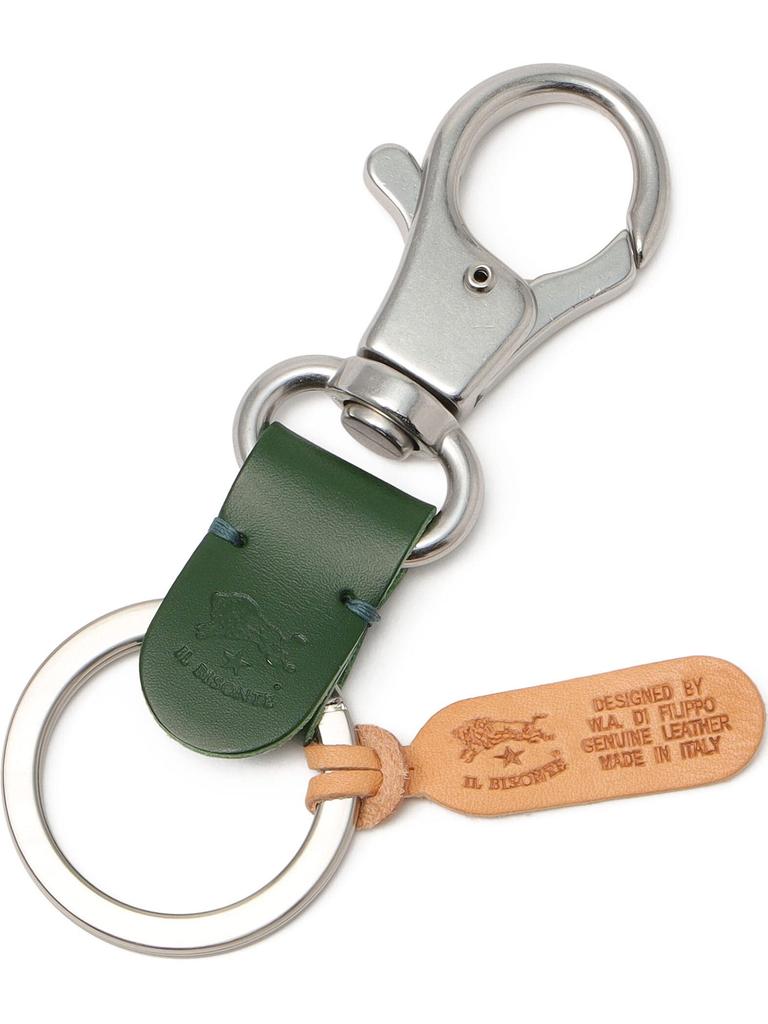 Key Ring F Green [Il Bisonte] 54_1_5452300150