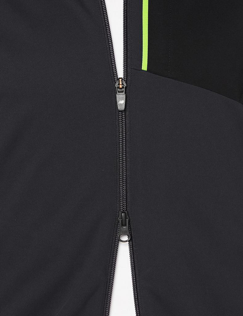 New Balance Golf Men's Zip-Up Blouson Jacket, UV Protection Stretch (012-2162001) Black Size 6 (LL)