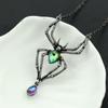 Punk Vintage Stainless Steel Pendant Necklace Women's Jewelry Halloween Costume Accessories