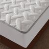 Quilted Bed Mattress Cover Thicken Bed Fitted Sheet Skin-friendly Mattress Topper Cover with Elastic Band Bedcover Bedcloth (No Pillowcase)