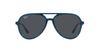 Солнцезащитные очки RB4376F OPAL DARK BLU GRAY Линза 57 [Ray-Ban] Оправа/DARK