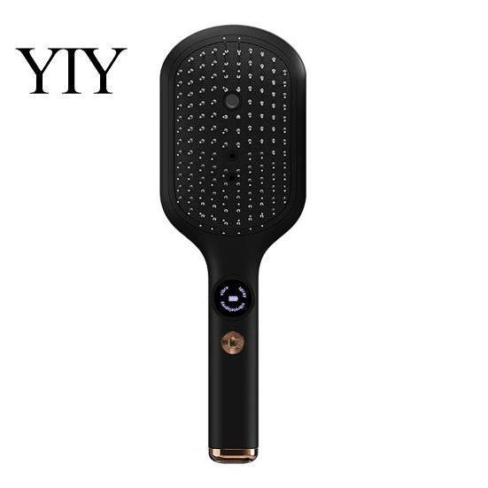 Electric Spray Hair Brush Massage Brush, USB Rechargeable Misting Air Cushion Tangle-free Comb Anti-Frizz Detangler Steam for Dry Damaged Smoothing
