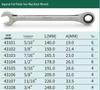 Набор трещоточных ключей SATA Imperial с быстросъемным механизмом: Полностью полированные, Модели 43101-43102, 43105-43106-43107