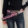 Fur Punk Rivet Belt Buckle Y2K Belt Fashion Gothic Waistband  Jeans Accessories