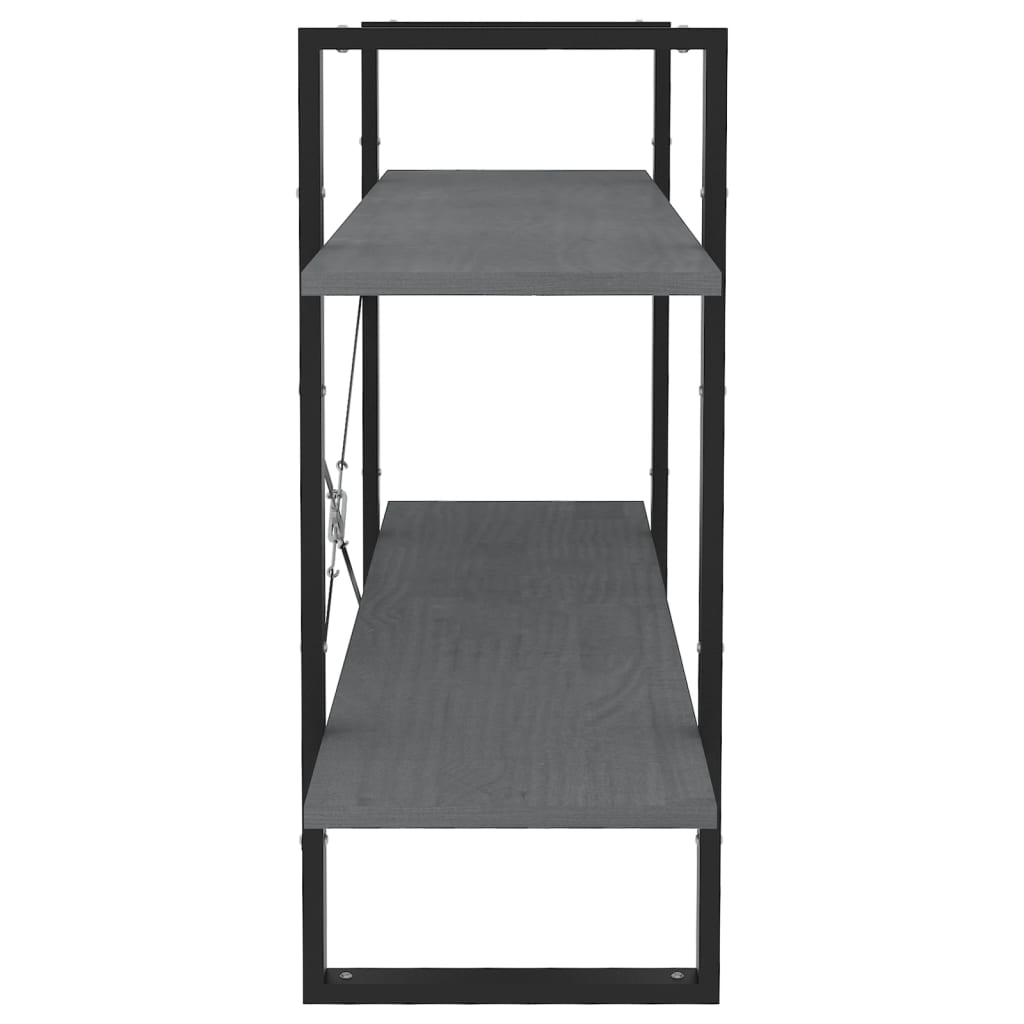 Bücherregal, Balkonregal, dekoratives Regal, Stauraumregal im Wohnzimmer, 40x30x105 cm