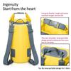 15L PVC Waterproof Dry Bag Outdoor Diving Foldable Storage Beach Swimming Bag Rafting River Ocean Backpack