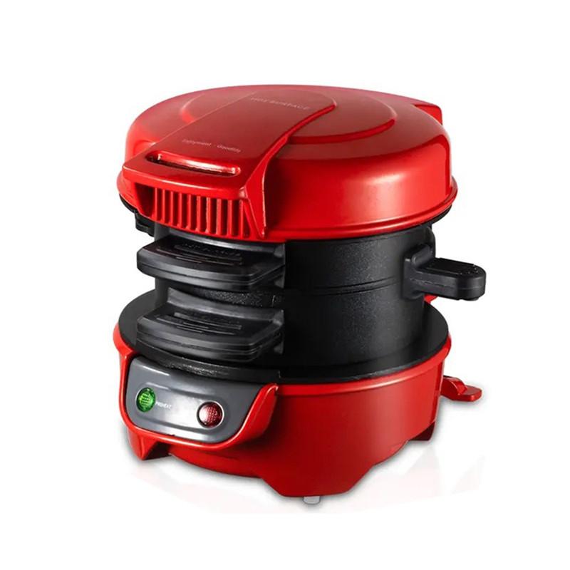 500 Вт Домашний Антипригарный Электрический Бургермейкер Многофункциональная Машина для Приготовления Бургеров Мини-Машина для Приготовления Завтрака Маффинов