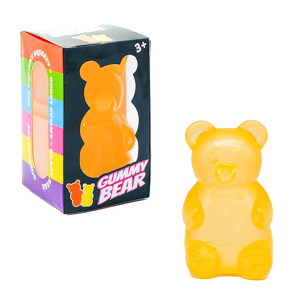 New Schylling N-ee-doh Bear Shaped Sensory Toys Stress Relieving Blocks Pinching Relieving Puzzle Solving Venting Children Souvenir