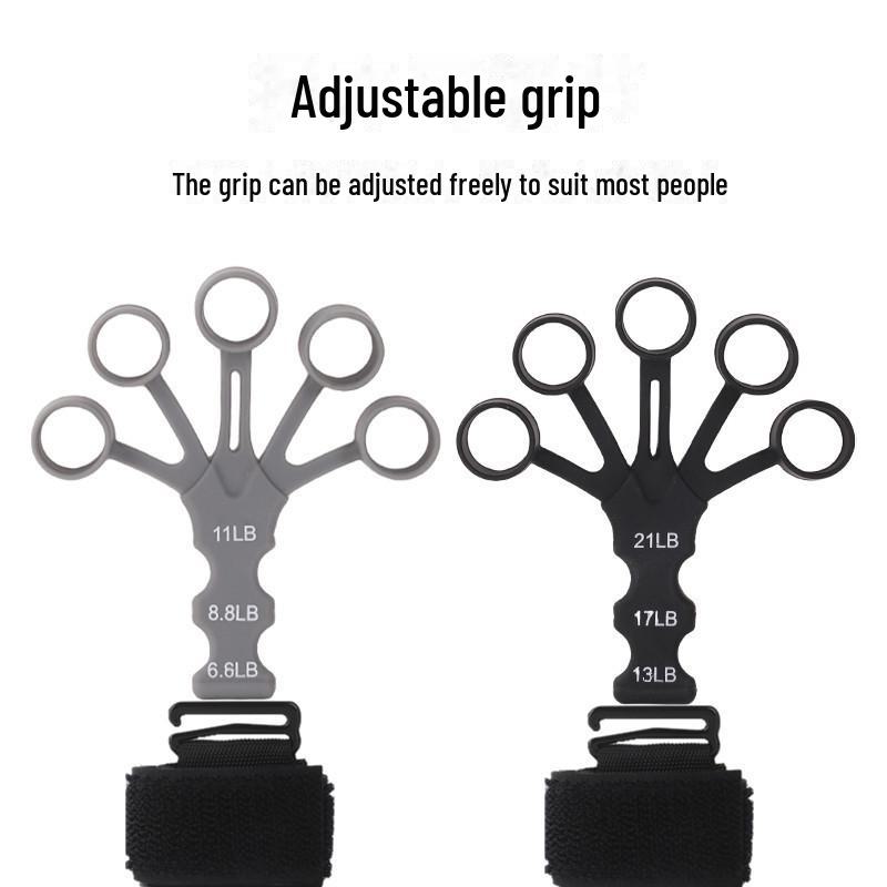 Силиконовый тренажер для пальцев: Усилитель и захват для реабилитации с функцией сгибания и разгибания