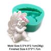 3 Style DIY Silicone Fondant Cake Cupid Little Angel Molds Cake Decoration Tools Chocolate Mold Mini Style Candy Clay Mould