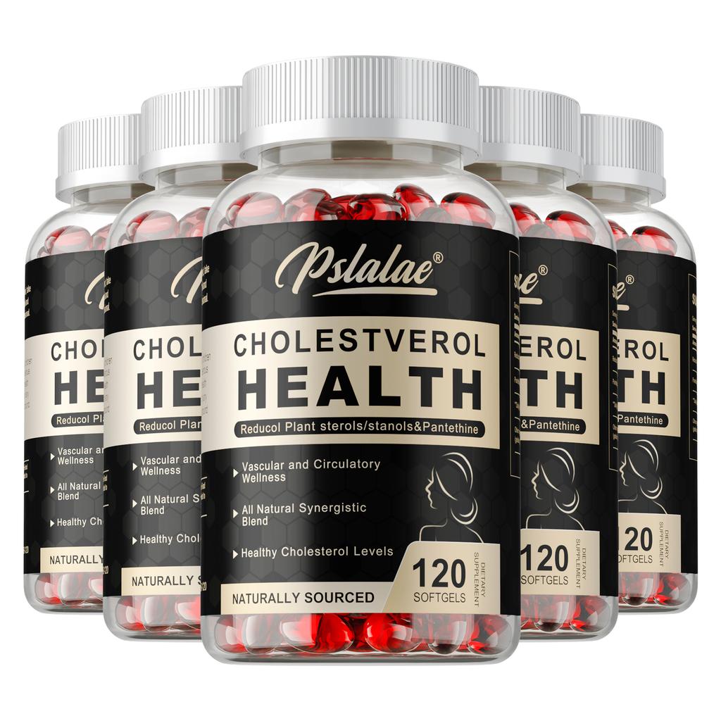 High-purity phytosterol capsules, natural supplements, potent formula, suitable for adults.