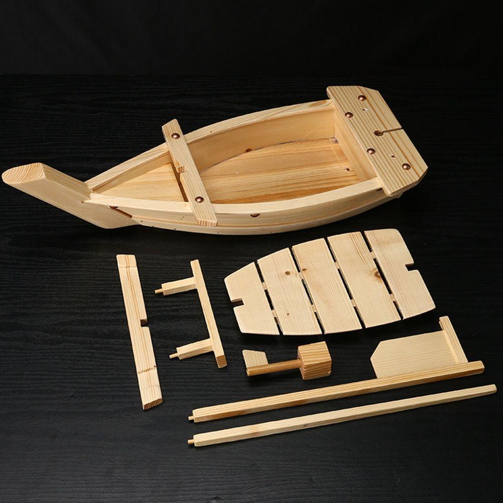 Bamboo Practical Snack Tray Japanese Cuisine Sashimi Platter Food Serving Dish Seafood Tool Sushi Tray Sushi Boat Tableware