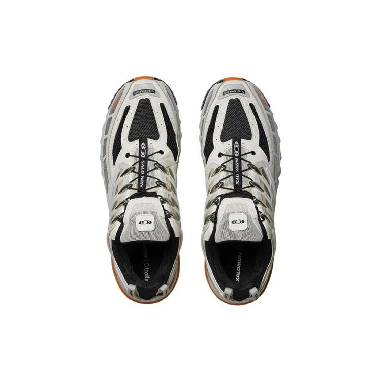 SALOMON Acs Pro Ткань Резина Кожа Круглый Носок На Шнуровке Дышащие Низкие Открытые Функциональные Туфли Мужские Туфли Ваниль 472988