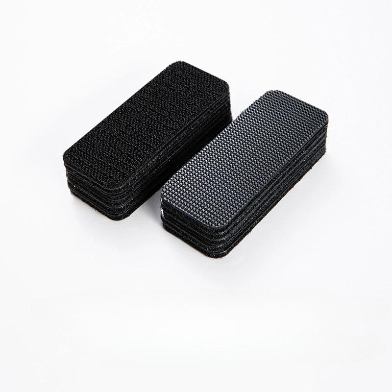 Car Mat Invisible Fixing Sticker, Anti-Slip High Temperature Resistant Double-Sided Velcro, Universal Automotive Fastener Clip