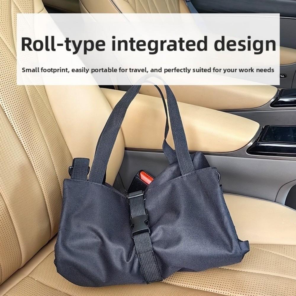 Heavy-Duty Storage Bag Oxford Fabric Electrician Tool Kit Roll-Up Tool Bag for Workers Engineers