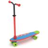 Chillafish Skaty Scooty Kick Scooter Skateboard Red 4 Wheel Scooter CPSS01RED Genuine Product 2-in-1 &