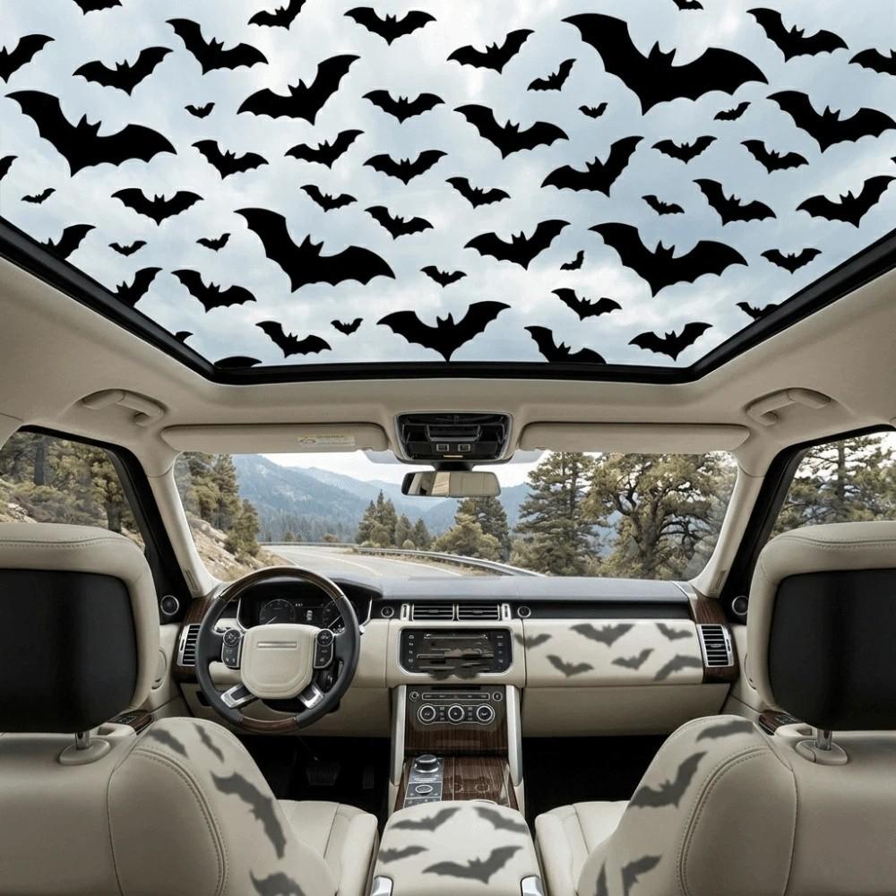 Waterproof Halloween Sunroof Sticker UV-Proof Sunroof Decal Vehicle Sunroof Sticker Automobile
