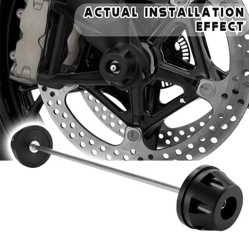 NEW 2025 - Front Wheel Crash Sliders For BMW R1300RT R1300 RT Motorcycle Axle Fork Crash Pads Protection Guards