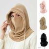 Cycling Face Guard 4-In-1 Windproof Winter Warm Cold Weather Full Cover Men Women Outdoor Neck Gaiter Balaclava Hood Bandana Scarf
