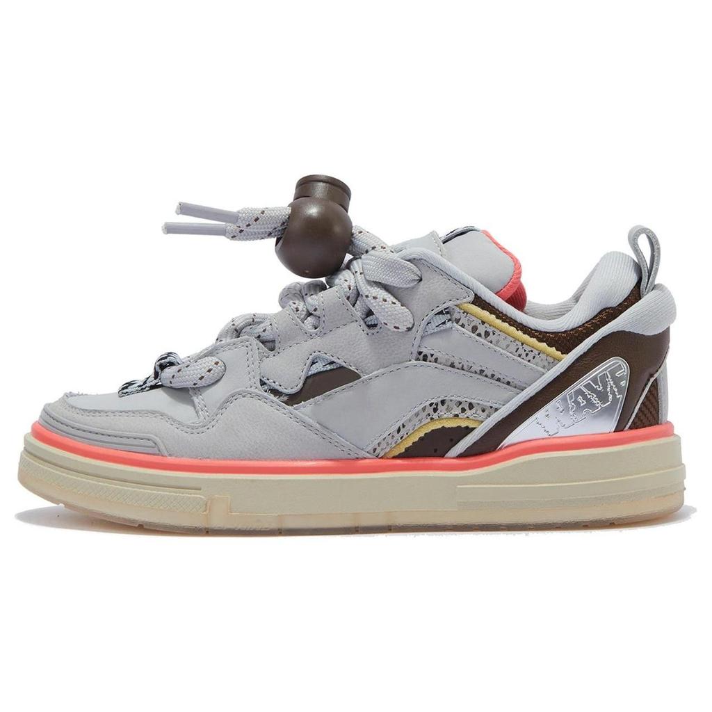 Li Ning Wave Кроссовки для скейтборда Мужские Низкие Глиняно-коричневые AECT053-2