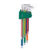 SATA Серия Rainbow Набор из 9 удлиненных безопасных Torx-ключей