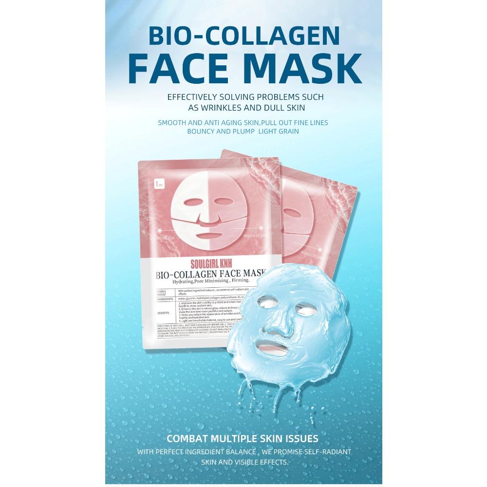 Collagen Filling Mask Crystal Collagen Absorbable Hydrating Instant Mask White Transparent