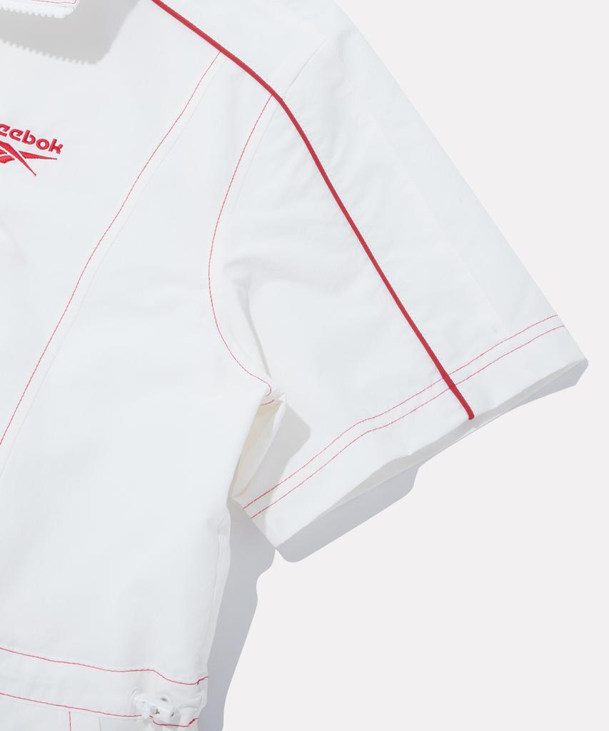 REEBOK Stitch Piping Anorak Dress (W) - Off White