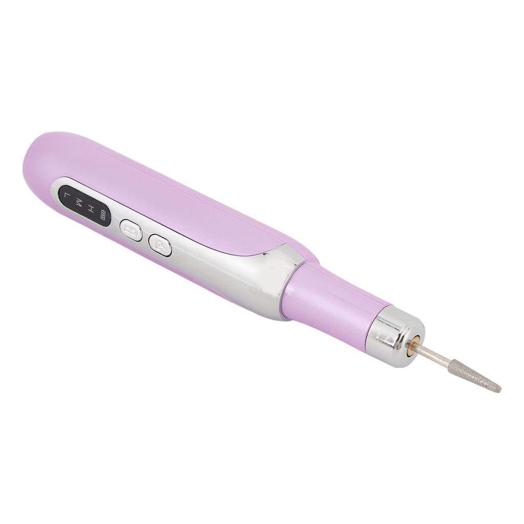 Nail Drill NaMachine Kit Portable Electric Nail File Set Nail Tools 0-15000rpm Rechargble Nail Grind for Home Nail Salon