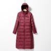Autumn Winter Down Jacket Women Hooded Zipper Warm Down White Coats Long Sleeve Slim Clothes Long Down Coats