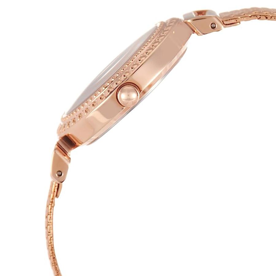 Guess Женские кварцевые часы из нержавеющей стали цвета розового золота - W1152L3