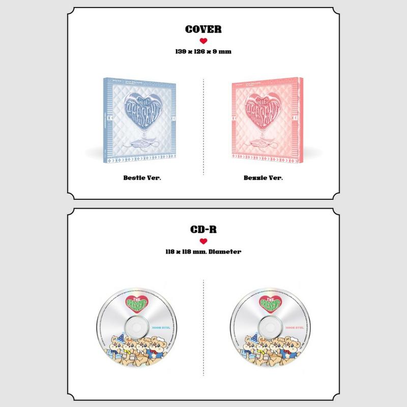 MOON BYUL(MAMAMOO) The Present (Bestie Ver. / Bezzie Ver.)