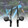 1 Pair Bicycle Handlebar Universal Ergonomic Design Aluminium Alloy Anti-deformation Riding Handle Bar Grip Bike Parts