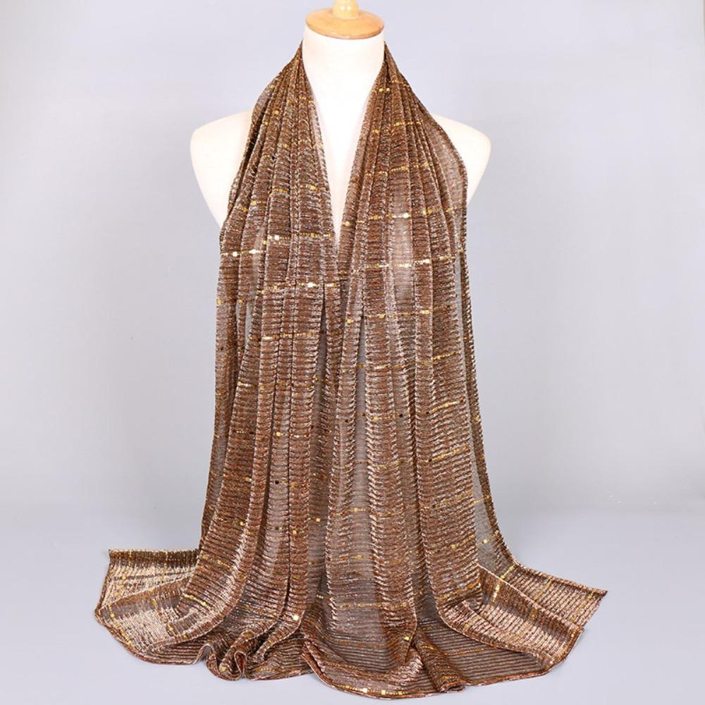 Female Shawl Solid Color Silk Scarf New Scarves