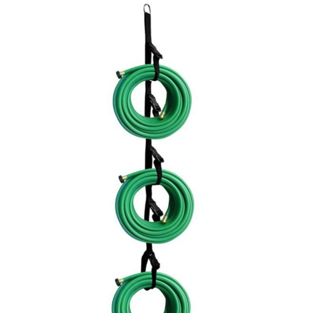 Wall Hanging Vertical Cord Holders Flexible Cable Storage Straps Extension Cord Organizer Garden