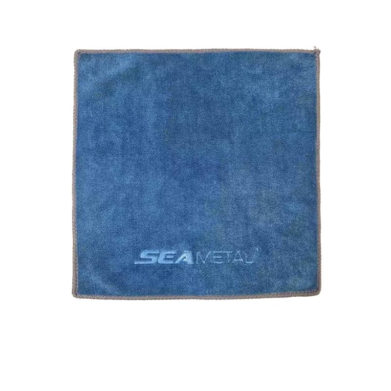 SEAMETAL Большое абсорбирующее полотенце для мытья автомобиля из кораллового вельвета - Двустороннее, быстросохнущее и идеально подходит для воскования 30*30СМ